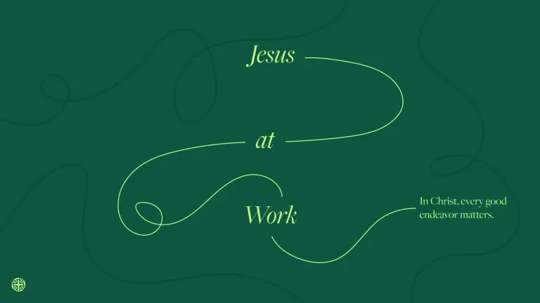 Jesus At Work